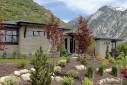 Home project in Utah mountains installed with Maya Neo Ledge: Sawn thin veneer