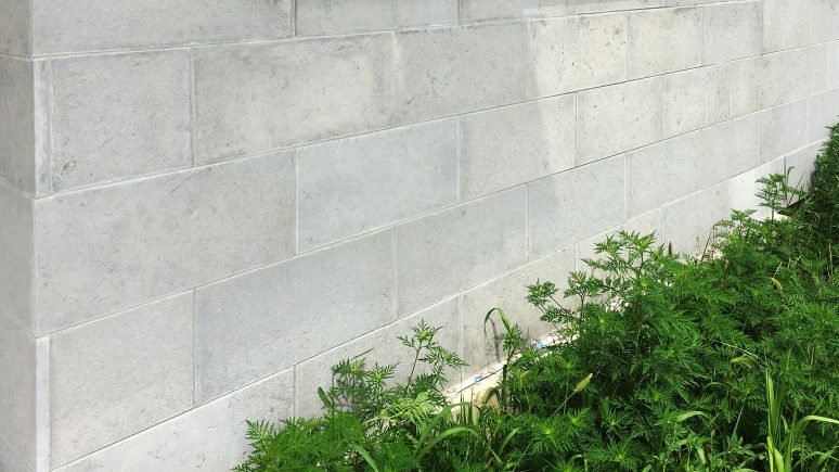 exterior wall of home with maya neo planks thin veneer installed